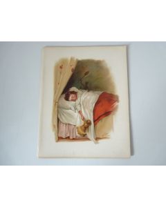 Chromolithographie enfant Marie Ellen Seymour LUCAS