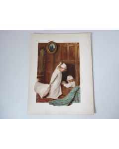 Chromolithographie enfant Marie Ellen Seymour LUCAS