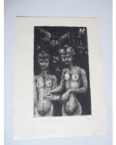 Gravure eau-forte Édouard Goerg