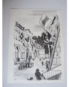 Lithographie originale Victor Surbek