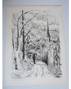 Lithographie originale Leonhard Meissen