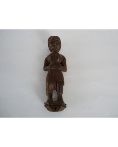 Statuette bois sculpté Inde?
