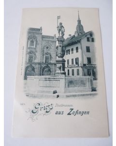CPA Suisse Gruss aus Zofingen Thutbrunnen