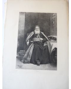 Gravure originale L. Bonnat MASSARD Orthodoxe 