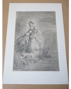 Dessin original Constant Borel 1880