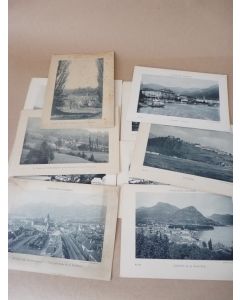 Ensemble ( 10 ) Photos Paysages Suisses 