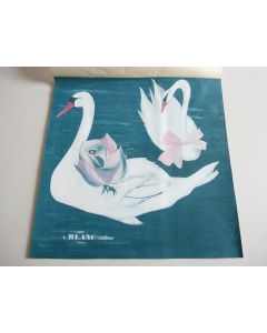 Dessin original linge de maison  Le Blanc Moderne 