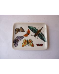 Vide poche porcelaine Papillons Buccarelli Italie