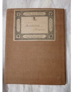 Ancien Carte  Auxerre 