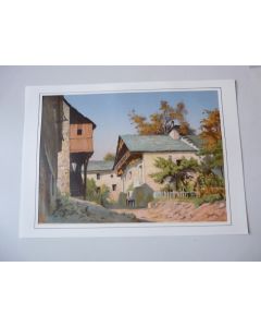 Lithographie tableau.