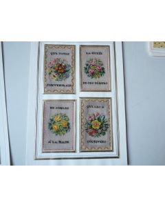 Broderies souvenir XVIIIe siècle Antiquités Couture