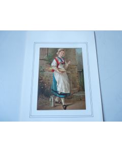 Chromo  Paysanne  1890.