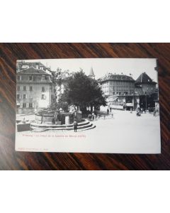 CPA - Fribourg - Le tilleul de la bataille de Morat
