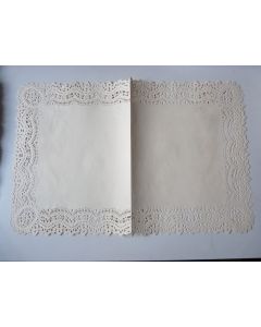Couverture de correspondance gaufré XIXe siècle