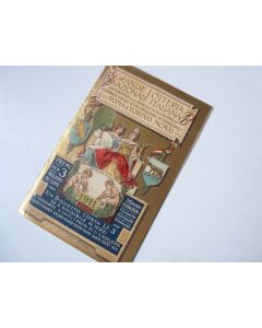 Calendrier Loterie Nationale Italienne 1911