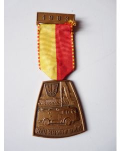 Insigne Pompier Poste Permanent Genève 1983