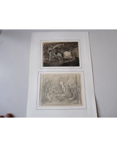 Deux dessins au crayon 
