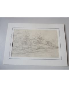 Dessin au crayon F. Charlety