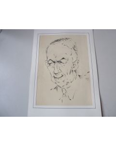 Dessin au crayon Pwohlschlag 1948