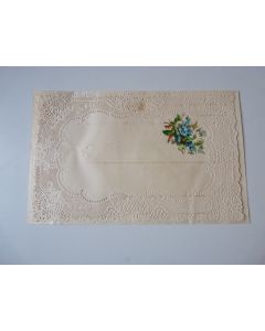 Papier courrier romantique XIXe siècle