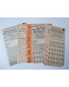 Cartes de pain Guerre 1939-45 Suisse
