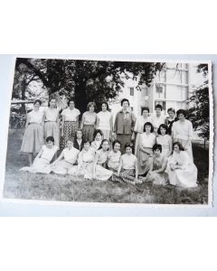Photo d'école de filles a Genève 