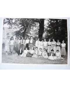 Photo d'école de filles a Genève 