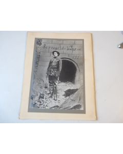 Ouvrier mineur travaux Barrage de la Josne 1921