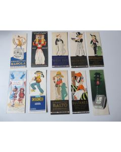 Collection Signets Marque pages Vincent - Fabiano - Poulbot - Sarraillon
