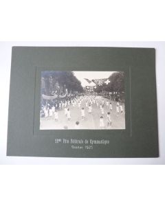 Photo 58me Fête Fédérale de Gymnastique Genève 1925