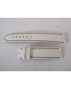 BERTOLUCCI Bracelet montre cuir blanc 18 mm