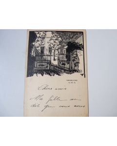 Carte Postale signée Pierre Eugène Vibert 