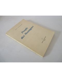 Livre Peuple des Montagnes Jean Follonier Albert Chavaz