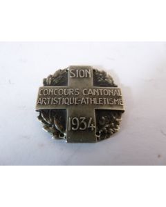 Insigne Gymnastique Suisse Sion 1934