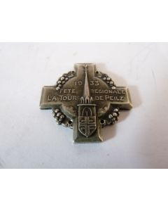 Insigne Gymnastique Suisse La Tour De Peilz 1933