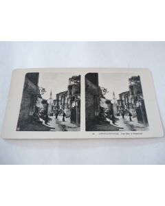 Photos stéréo Constantinople - Une Rue à Istamboul