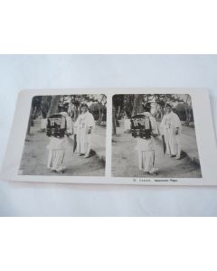 Photos stéréo Pèlerins Japonais