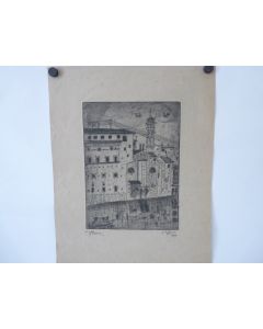 Gravure  Florence  1949