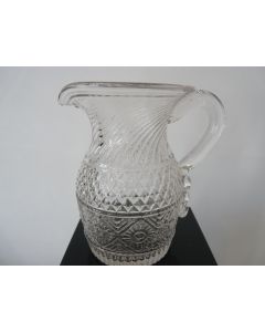 Pichet à crème verre XIXe siècle
