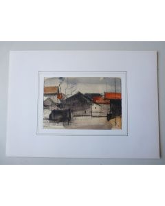 Aquarelle René GUINAND signée