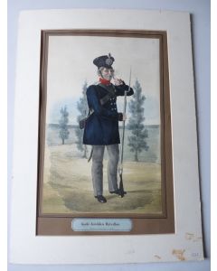 Lithographie originale Invaliden