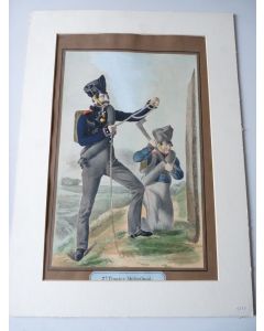 Lithographie originale Pionier
