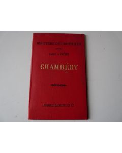 Carte 1/10000 Chambéry 1895 Savoie
