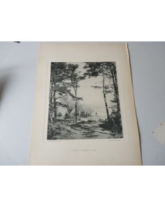 Photo Fred BOISSONNAS  La Rive A Coudrée (Lac Léman)