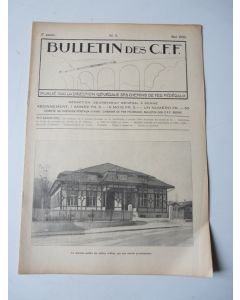 Bulletin Des CFF N°5 Mai 1925
