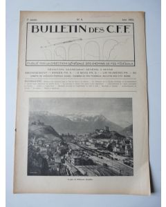Bulletin Des CFF N°6 Juin 1925