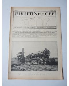 Bulletin Des CFF N°7 Juillet 1925