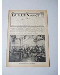 Bulletin Des CFF N°8 Aout 1925