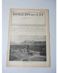 Bulletin Des CFF N°10 Octobre 1925