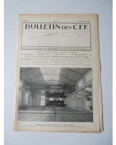 Bulletin Des CFF N°11 Novembre 1925